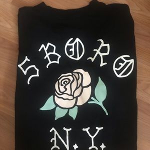 Sold on Depop - Skater 5BORO Rose Tee